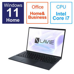 NEC ノートパソコン LAVIE NEXTREME Carbon メテオグレー [14.0型 /Win11 Home /Core i7 /メモリ：16GB /SSD：512GB /Office] PC-XC750FAB
