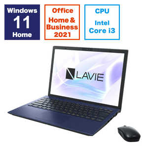 NEC ノートパソコン LAVIE N14(N1435/GAL) ネイビーブルー PC-N1435GAL