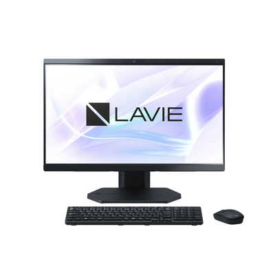 NEC デスクトップパソコン LAVIE A2355/JAB ファインブラック [23.8型