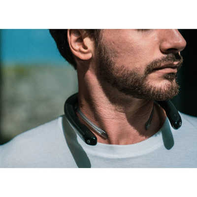 LINKFLOW ネックバンド アクション 360℃カメラ FITT360BLK の通販
