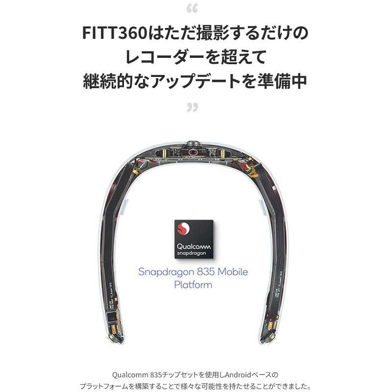 LINKFLOW LINKFLOW 個人用ドライブレコーダー  FITT360PB/WHT FITT360PB/WHT