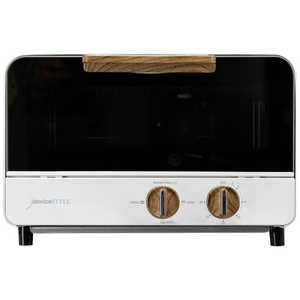 デバイスタイル オーブントースター 1000W/食パン2枚 ホワイト DTA-11-W