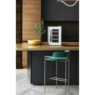 デバイスタイル ペルチェ式 ワインセラー 8本 右開き CG-P8S-W の通販