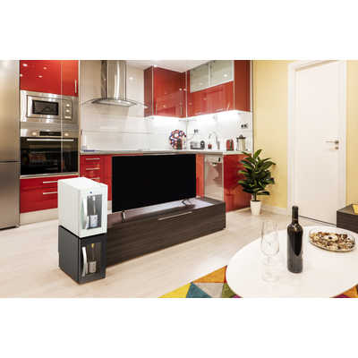 デバイスタイル ペルチェ式 ワインセラー 8本 右開き CG-P8S-W の通販