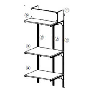 藤山 Fitrack×乾太くん専用台-排湿筒隠しセット Fitrack(フィットラック) ホワイト KS7560CJM