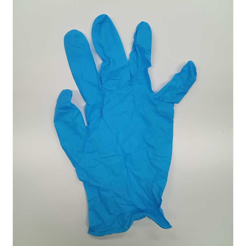 システムポリマー システムポリマー 使い捨てニトリル手袋極うす手タイプSサイズ100枚 ブルー  