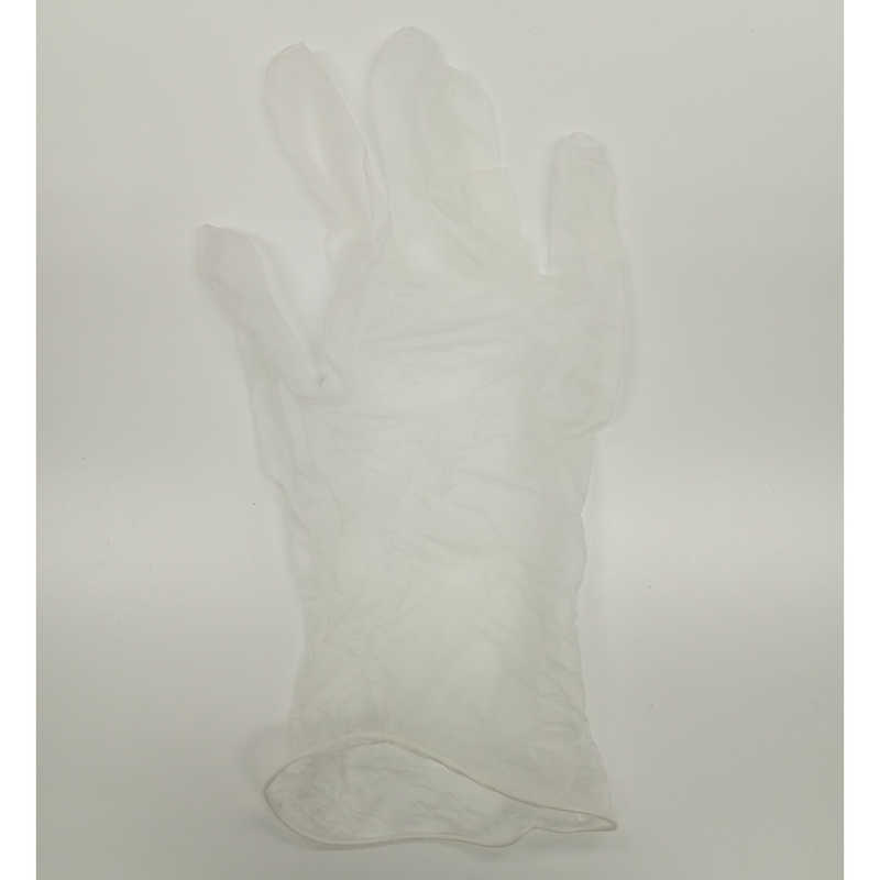 システムポリマー システムポリマー 使い捨てビニール手袋Mサイズ 100枚 半透明  