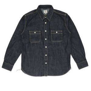ユニオントレーディング HOUSTON ヒューストン USA COTTON DENIM WORK SHIRT Lサイズ インディゴ HOUSTON40511 ユニオントレーディング HOUSTON ヒューストン USA COTTON DENIM WORK SHIRT Lサイズ インディゴ HOUSTON40511