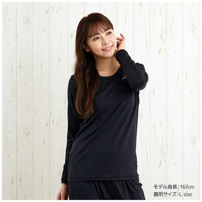 VENEX リフレッシュ Tシャツ ロングスリーブ レディース ブラック L