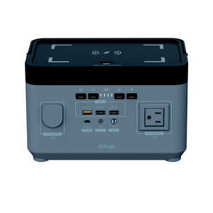 STAYER ワイヤレス充電搭載 ポータブル電源 300W (グレー) グレー / ブラック ST-POBTTY-300W-GL ［8出力 /DC・USB-C充電 /USB Power Delivery対応］ ST-POBTTY-300W-GL