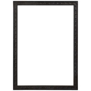 同志舎 木製額(OAサイズ) 梅小紋 A4(JIS) 黒 ウメコモンクロA4JIS