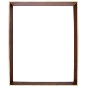 同志舎 木製デッサン額 スロープ 吋 ブラウン スロープブラウンインチ