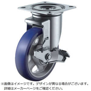 ユーエイキャスター ユーエイ プレート式 自在 キャスター プレミアムウレタン 車輪径100mm ストッパー付き PMタイプ PMS-DS型 取付寸法74×74(67×67) PMS100AP ユーエイキャスター ユーエイ プレート式 自在 キャスター プレミアムウレタン 車輪径100mm ストッパー付き PMタイプ PMS-DS型 取付寸法74×74(67×67) PMS100AP