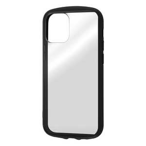 レイアウト iPhone 12 mini 5.4インチ対応 耐衝撃ハイブリッド Puffull ブラック RT-P26CC14/CBM レイアウト iPhone 12 mini 5.4インチ対応 耐衝撃ハイブリッド Puffull ブラック RT-P26CC14/CBM