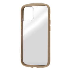 レイアウト iPhone 12 mini 5.4インチ対応 耐衝撃ハイブリッド Puffull ベージュ RT-P26CC14/CBEM レイアウト iPhone 12 mini 5.4インチ対応 耐衝撃ハイブリッド Puffull ベージュ RT-P26CC14/CBEM