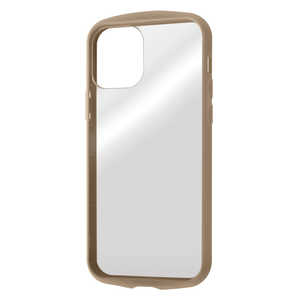 レイアウト iPhone 12/12 Pro 6.1インチ対応 耐衝撃ハイブリッド Puffull ベージュ RT-P27CC14/CBEM レイアウト iPhone 12/12 Pro 6.1インチ対応 耐衝撃ハイブリッド Puffull ベージュ RT-P27CC14/CBEM