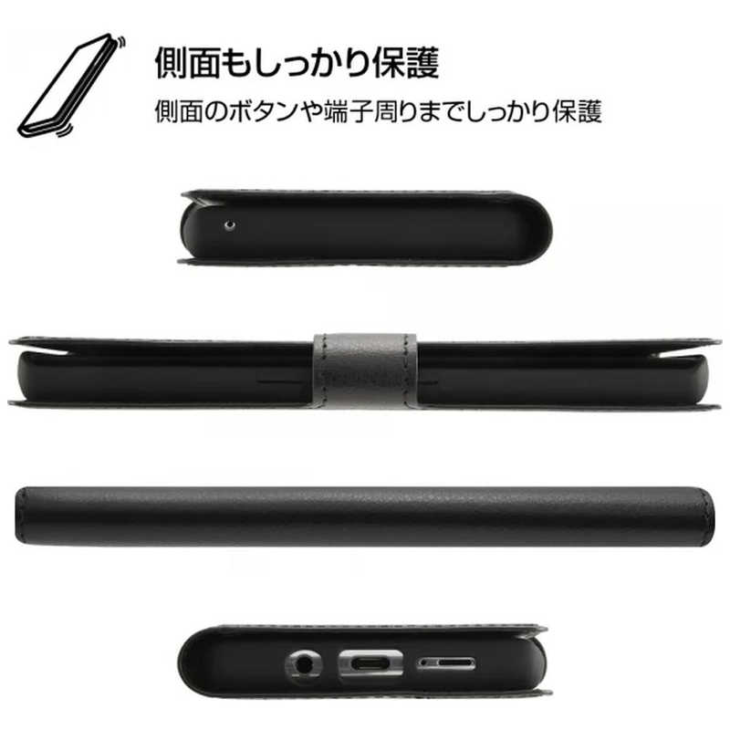レイアウト レイアウト arrows NX9 耐衝撃 手帳型 シンプル マグネット ネイビー RT-ARNX9ELC1/DN RT-ARNX9ELC1/DN