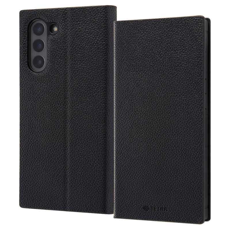 レイアウト レイアウト Galaxy S21 5G 耐衝撃 手帳 TETRA サイドマグネット ブラック RT-GS21TBC1/BB RT-GS21TBC1/BB