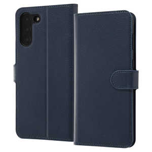 レイアウト Galaxy S21+ 5G 耐衝撃 手帳 シンプル マグネット ネイビー RT-GS21PELC1/DN レイアウト Galaxy S21+ 5G 耐衝撃 手帳 シンプル マグネット ネイビー RT-GS21PELC1/DN