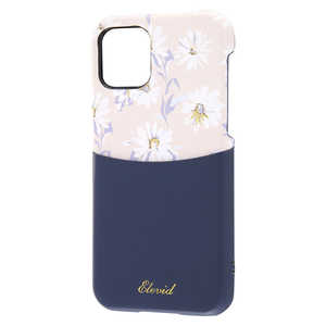 レイアウト iPhone 11 Pro 5.8インチ オープンレザー 花柄 ICカード対応/ダークネイビー RT-P23EVC3/DN レイアウト iPhone 11 Pro 5.8インチ オープンレザー 花柄 ICカード対応/ダークネイビー RT-P23EVC3/DN