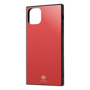 レイアウト iPhone 11 Pro Max 6.5インチ 耐衝撃ガラス TETRA/レッド RS-P22T2B/R レイアウト iPhone 11 Pro Max 6.5インチ 耐衝撃ガラス TETRA/レッド RS-P22T2B/R