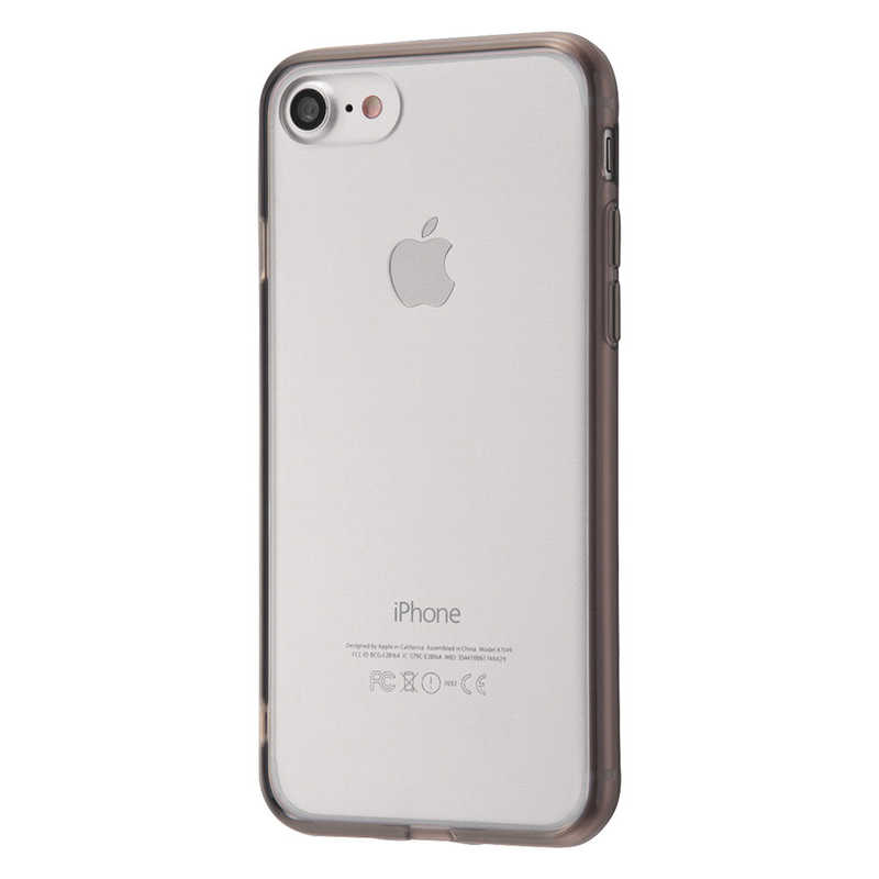 レイアウト レイアウト iPhone SE 第2世代 4.7インチ/8/7 ハイブリッド ブラック RT-P24CC2/BM RT-P24CC2/BM