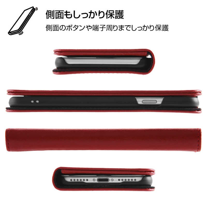 レイアウト レイアウト iPhone SE 第2世代 4.7インチ/8/7 ディズニー/手帳 ホットスタンプ ミッキー RT-DP24I/MK RT-DP24I/MK