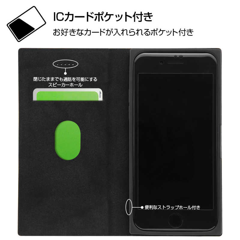 レイアウト レイアウト iPhone SE 第3世代/第2世代/8/7専用 ディズニー/耐衝撃 手帳 ミッキー RT-DP24TBC7/MK RT-DP24TBC7/MK