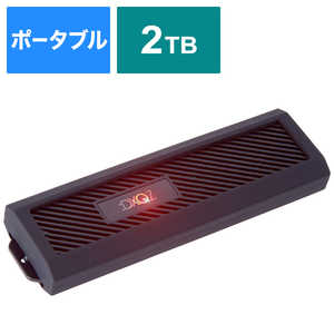 DADANDALL ダダンドール DDSS002T02BK USB3.2 Gen2 ポータブルSSD: DXQZ ブラック