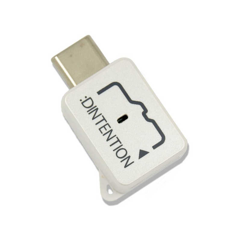 DADANDALL DADANDALL カード リーダー ライター USB2.0対応 microSD DINTENTION ホワイト (USB2.0/スマホ タブレット対応) DDSDRW003CWH DDSDRW003CWH