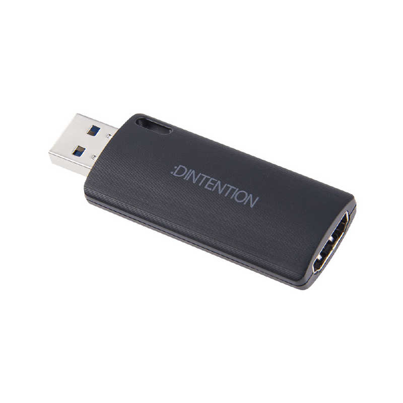 DADANDALL DADANDALL ウェブカメラ化 [USB-C＋USB-A接続 →ポート：HDMI] USB2.0(A/C) HDMIキャプチャー ブラック DDVCHA001BK DDVCHA001BK