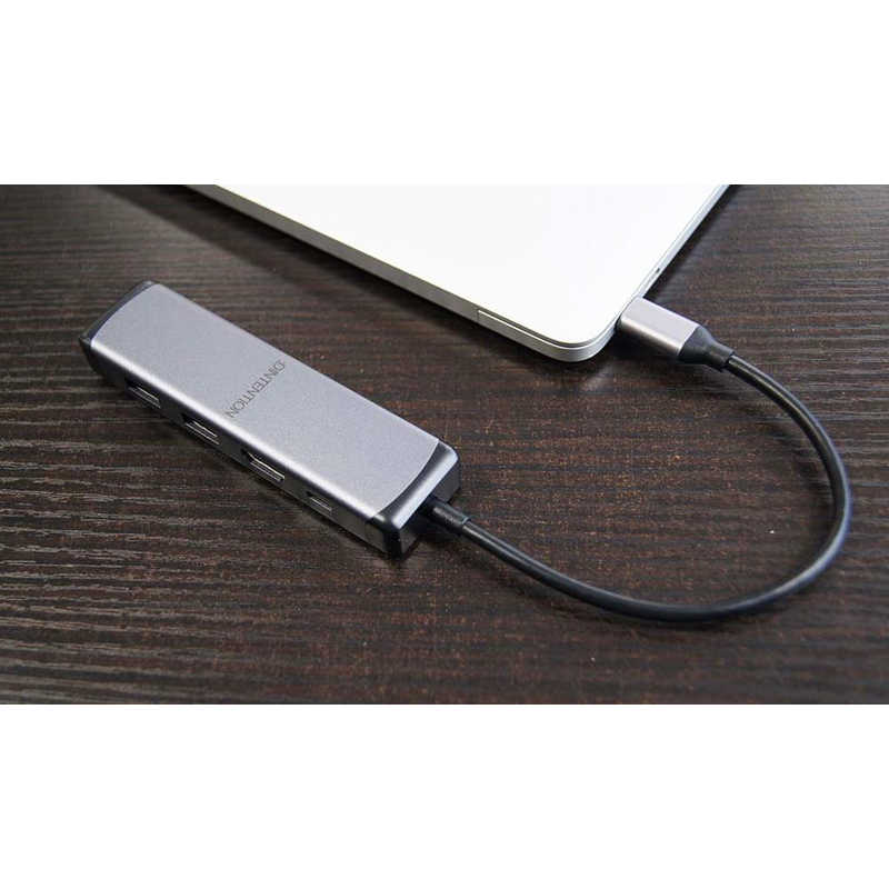 DADANDALL DADANDALL USB PD対応 100W ドッキングステーション DINTENTION スペースグレー [USB Power Delivery対応] DDPRUC0001SG DDPRUC0001SG