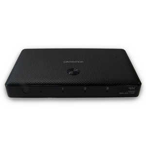 DADANDALL HDMI切替器3ポート 4K 60Hz対応 DINTENTION ブラック DDHSW31001BK DADANDALL HDMI切替器3ポート 4K 60Hz対応 DINTENTION ブラック DDHSW31001BK