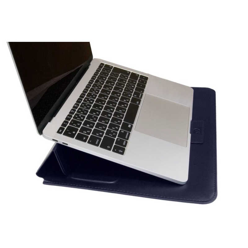 DADANDALL DADANDALL ノートパソコン / タブレットPC対応 [13~14インチ] スタンド機能付き 封筒型スリーブケース DINTENTION ディープ･ブラック DDPCSL1401BK DDPCSL1401BK