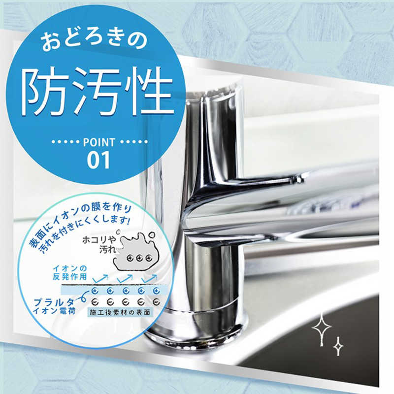 キュービックスクエア キュービックスクエア PLARTA プラルタ 120ml イオンコーティング剤 防汚・撥水  