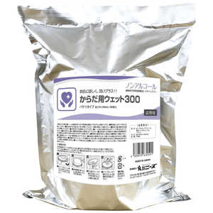 ニーズ バケツウェット からだ用 ノンアルコールタイプ 詰替用 300枚 NPS30000415