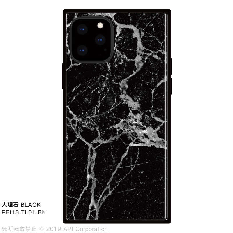 アピロス アピロス iPhone 11 Pro 5.8インチ TILE 大理石 BLACK PEI13-TL01-BK PEI13-TL01-BK