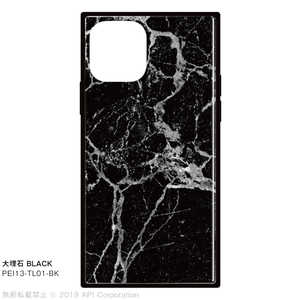アピロス iPhone 11 Pro 5.8インチ TILE 大理石 BLACK PEI13-TL01-BK