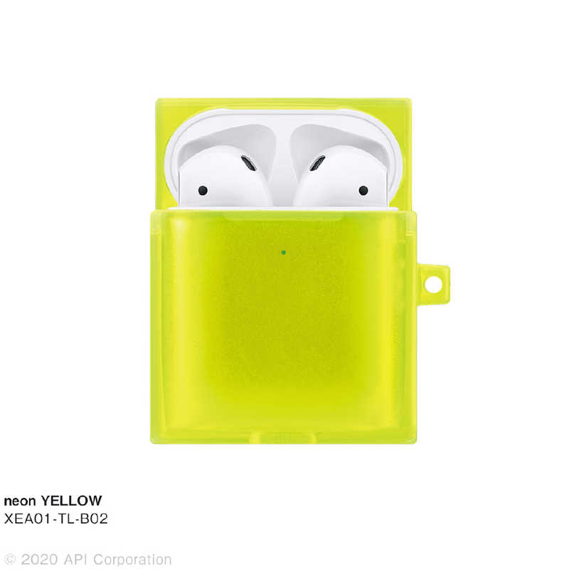 アピロス アピロス TILE neon YELLOW for AirPods1/2 EYLE XEA01-TL-B02 XEA01-TL-B02