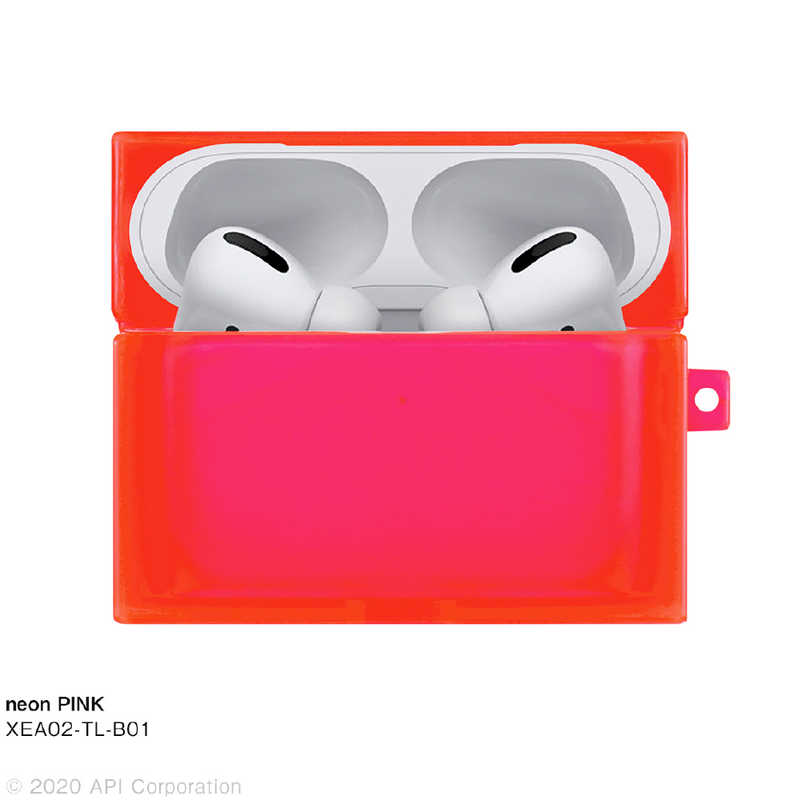 アピロス アピロス TILE neon PINK for AirPods Pro EYLE XEA02-TL-B01 XEA02-TL-B01