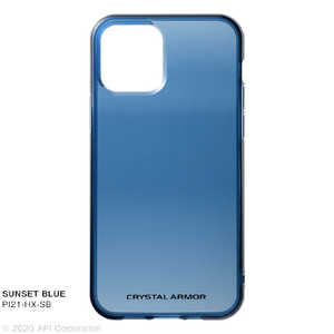 アピロス CRYSTAL ARMOR HEXAGON SUNSET BLUE iPhone 12/12 Pro 6.1インチ対応 PI21-HX-SB
