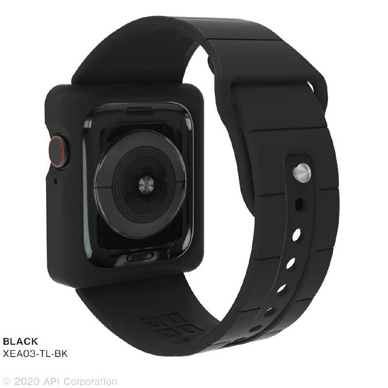 アピロス アピロス EYLE TILE Apple Watch Band Case 44mm BLACK for Series 6/5/4/SE EYLE XEA03-TL-BK XEA03-TL-BK