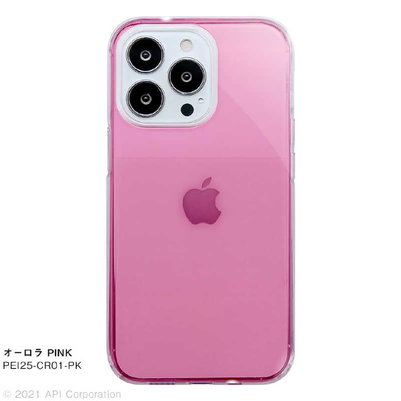アピロス アピロス iPhone 13 Pro 対応 6.1inch 3眼 Carat　ハードケース PEI25CH01PK PEI25CH01PK