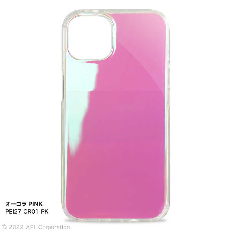 アピロス アピロス iPhone 14 6.1インチ Carat オーロラ PINK ピンク PEI27CR01PK PEI27CR01PK