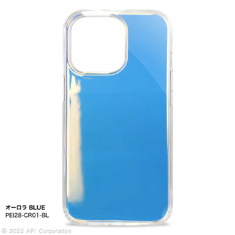 アピロス アピロス iPhone 14 Pro 6.1インチCarat オーロラ BLUE ブルー PEI28CR01BL PEI28CR01BL