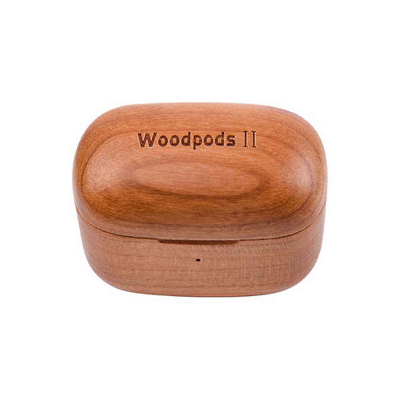 WOODPODS WOODPODS フルワイヤレスイヤホン CherryWood [ワイヤレス(左右分離) /Bluetooth] WoodPods2 WoodPods2