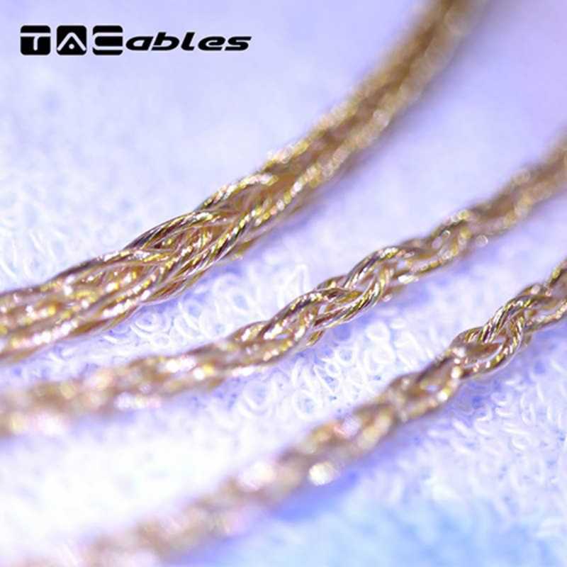TACABLEPOWEREDBYHAKU TACABLEPOWEREDBYHAKU リケーブル TACable Amber 0.78 2Pin スイッチングプラグ採用(2.5/4.4/3.5mm) TACableAmber0.78 TACableAmber0.78