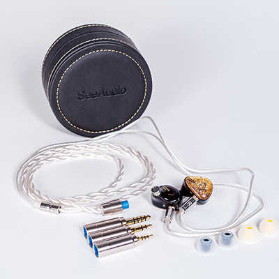 イヤホン Miumiu SEEAUDIO イヤホン カナル型 オレンジ [φ3.5mm ミニプラグ] MIU の通販