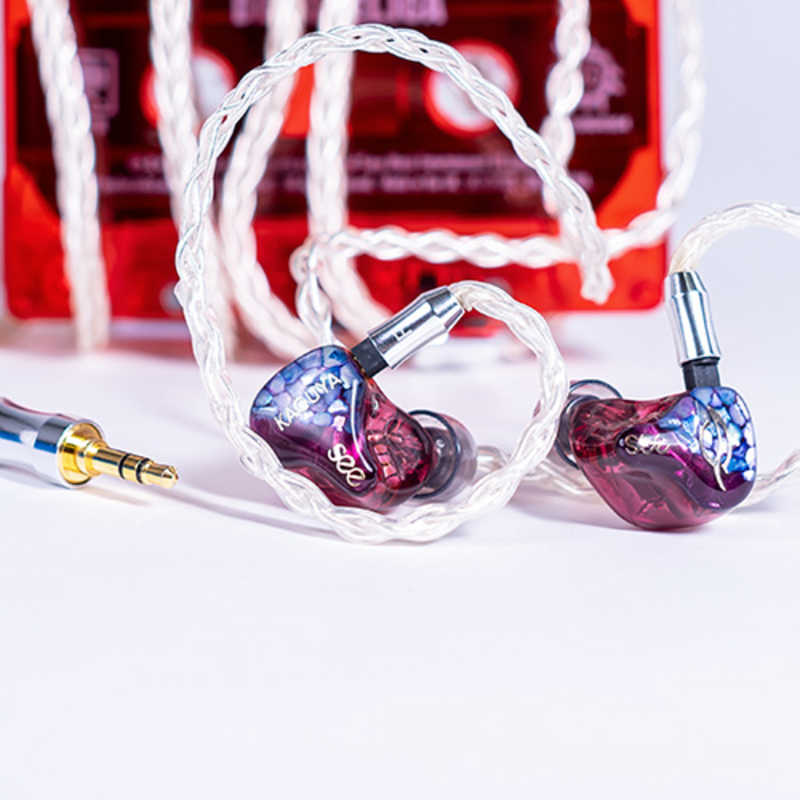 SEEAUDIO SEEAUDIO イヤホン カナル型 パープル [φ3.5mm ミニプラグ] Kaguya Kaguya