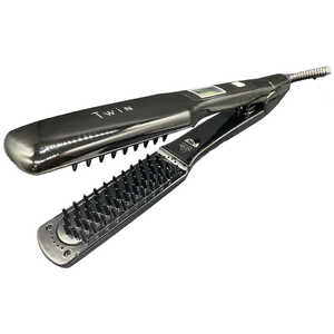 ネクストイノベーション ブラシヘアアイロン Twin (ツイン) 130℃?230℃ 海外対応 交流(コード)式 ブラック SM3038T-B ネクストイノベーション ブラシヘアアイロン Twin (ツイン) 130℃?230℃ 海外対応 交流(コード)式 ブラック SM3038T-B